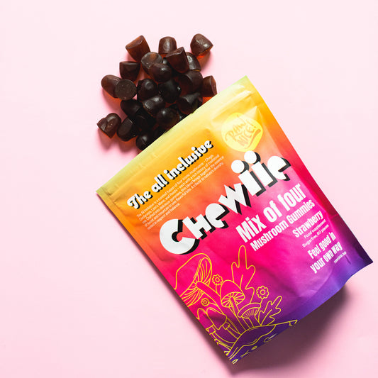 Chewiie – The All-Inclusive Four Mushroom Mix Gummies
